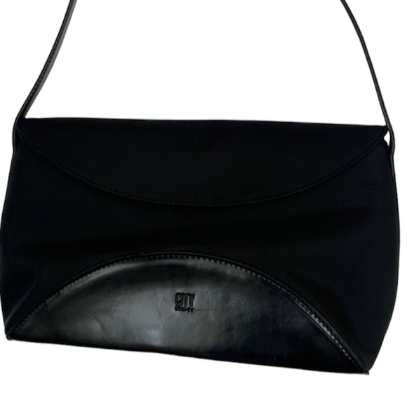 DkNy shoulder bag leather and fabric - Picture 1 of 13